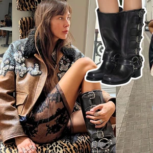 Biker boots lên ngôi trước làn sóng thời trang “motocross”