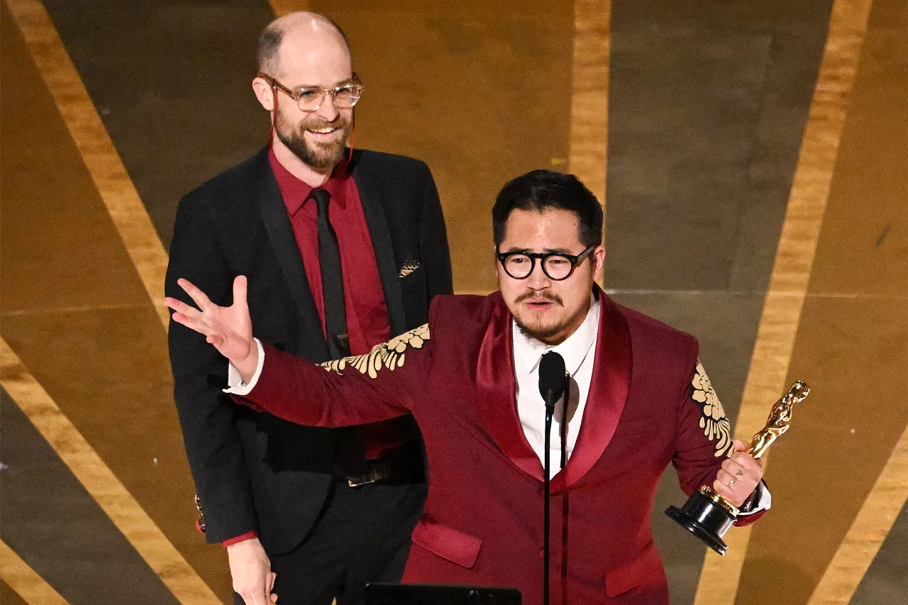 The Daniels tại lễ trao giải Oscar 2023