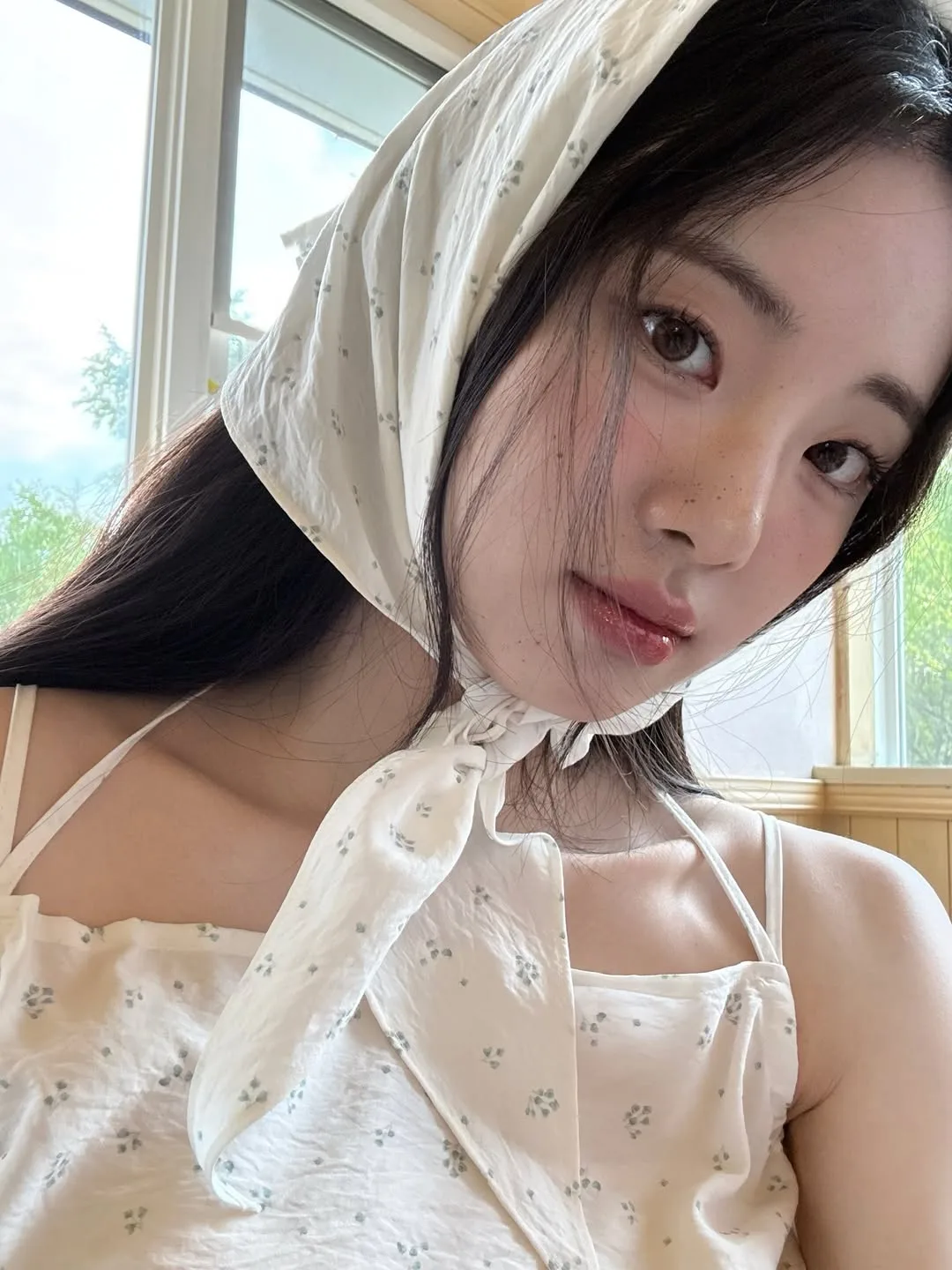 quấn khăn đầu đẹp