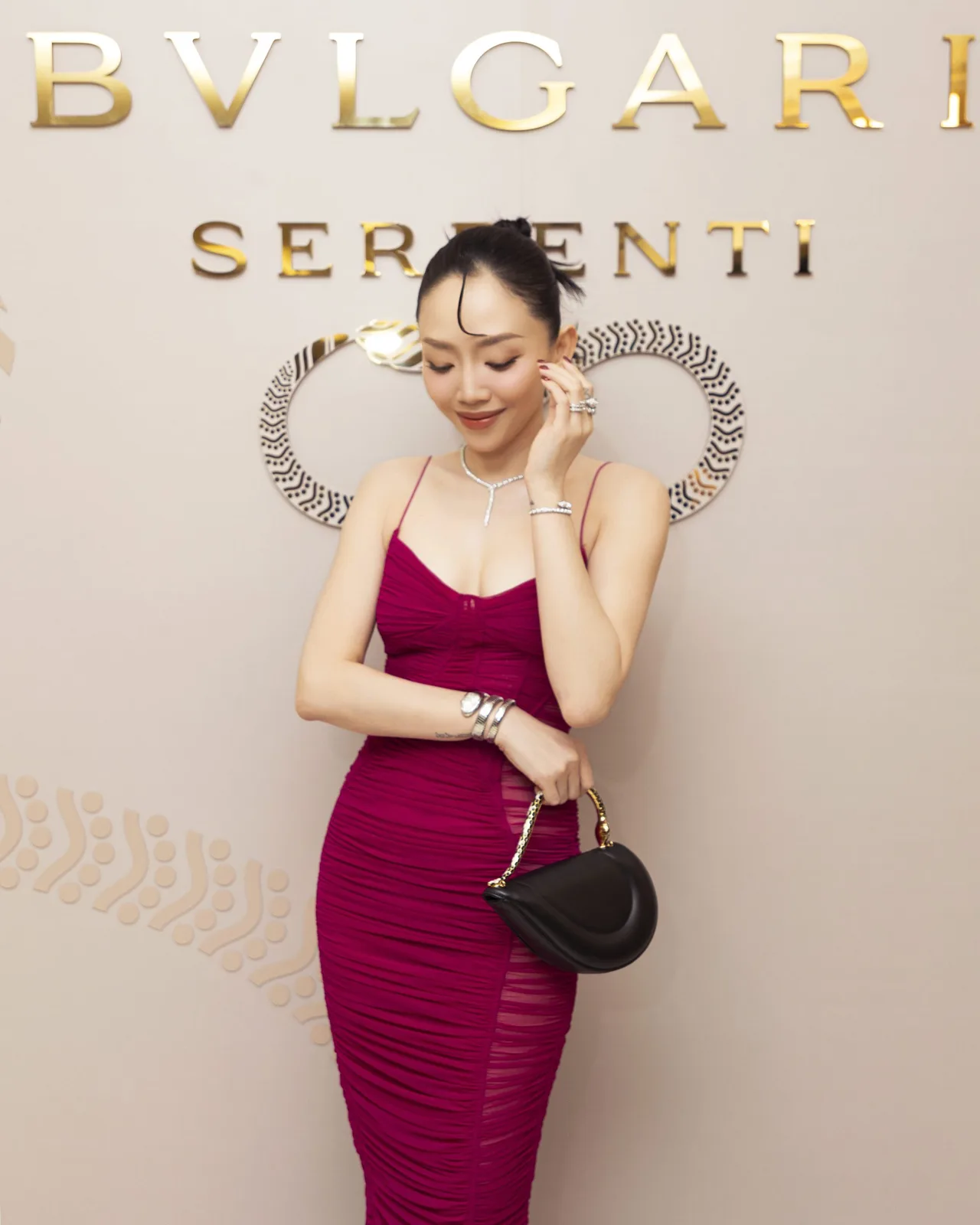 tóc tiên tại Bvlgari