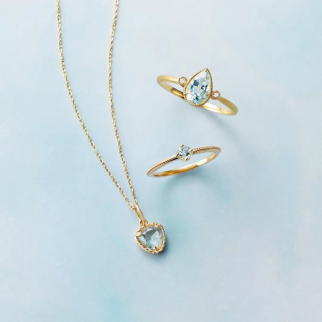 trang sức aquamarine làm quà tặng mẹ