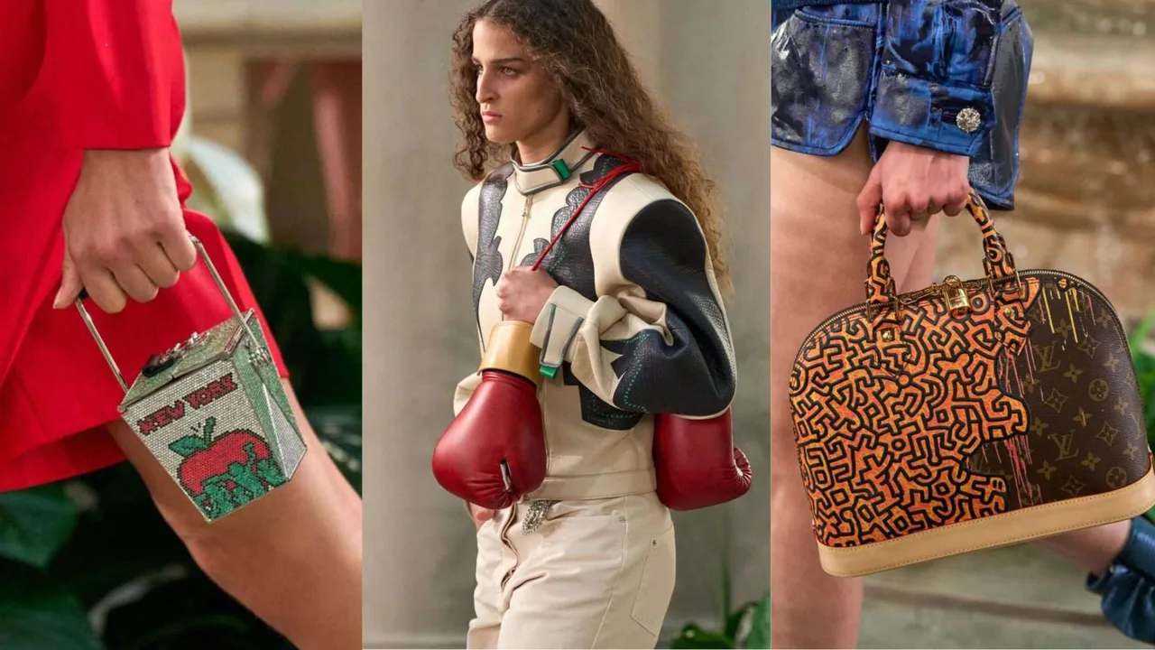 Thiết kế túi xách trong BST LV Cruise 2027
