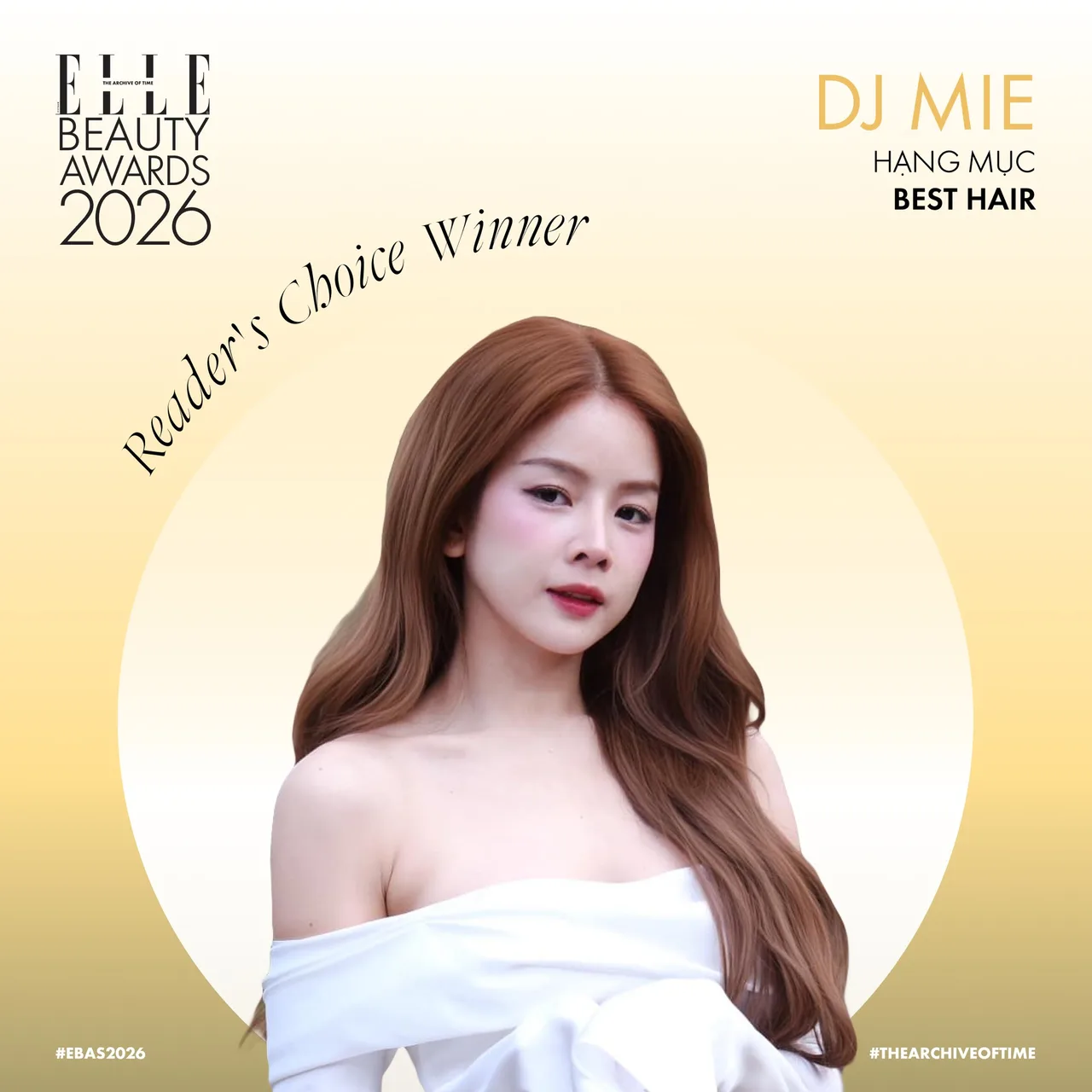 DJ Mie - Best Hair of the Year