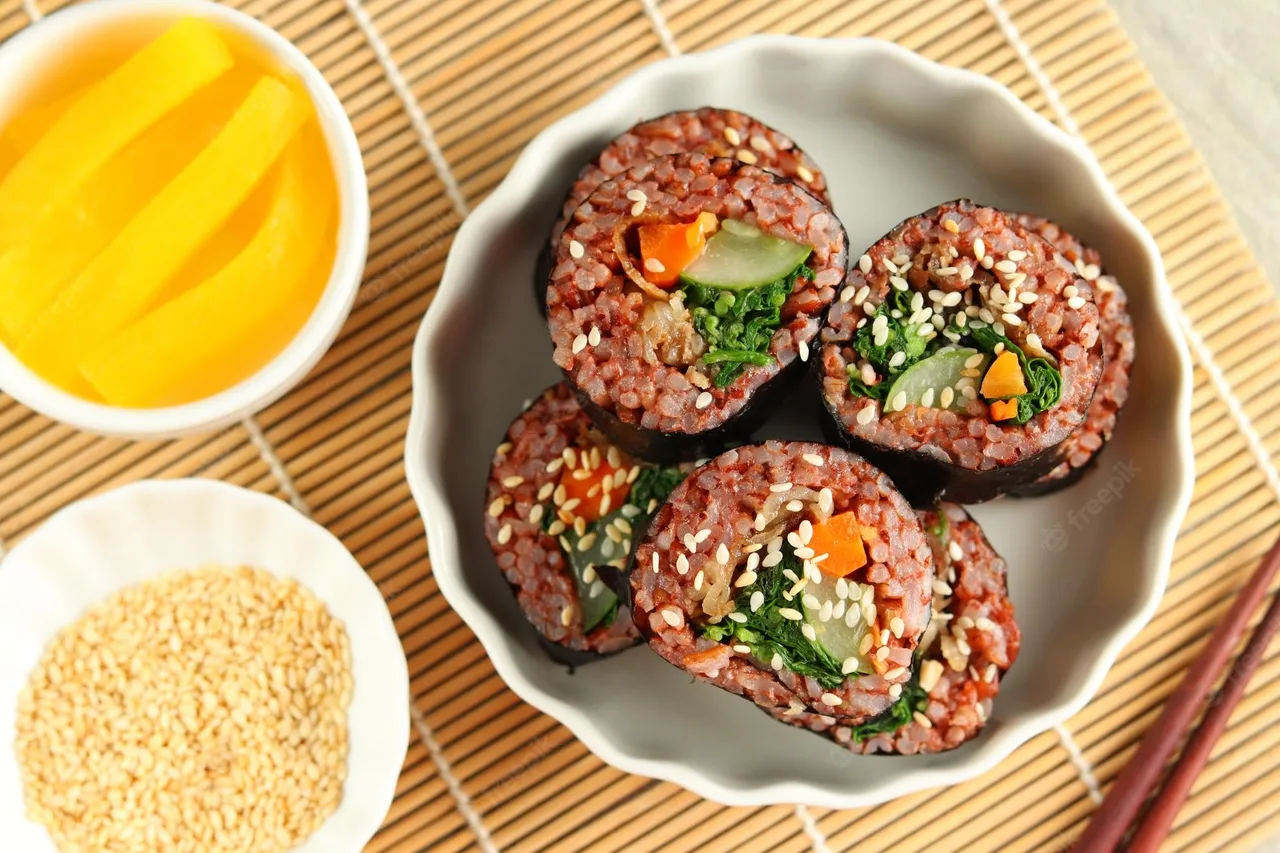 Công thức cơm cuộn gạo lứt Công thức cơm cuộn gạo lứt