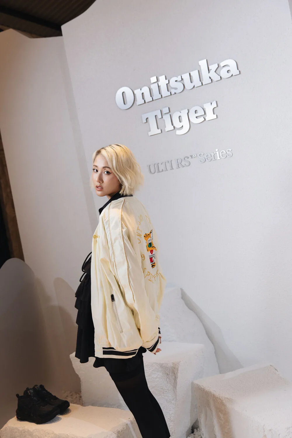 Julia tại sự kiện onitsuka tiger