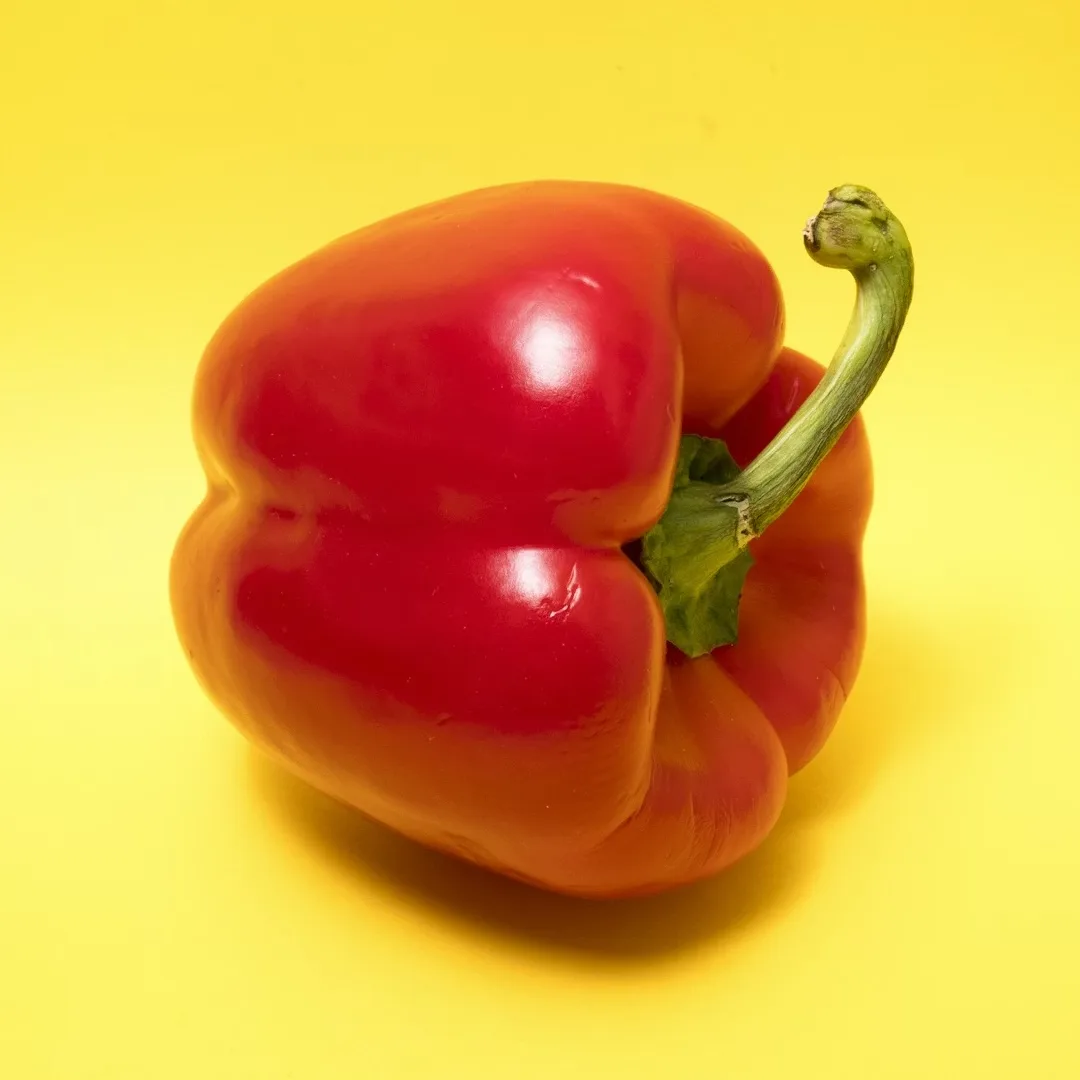 Hình ảnh trái ớt chuông, nguồn vitamin C dồi dào.