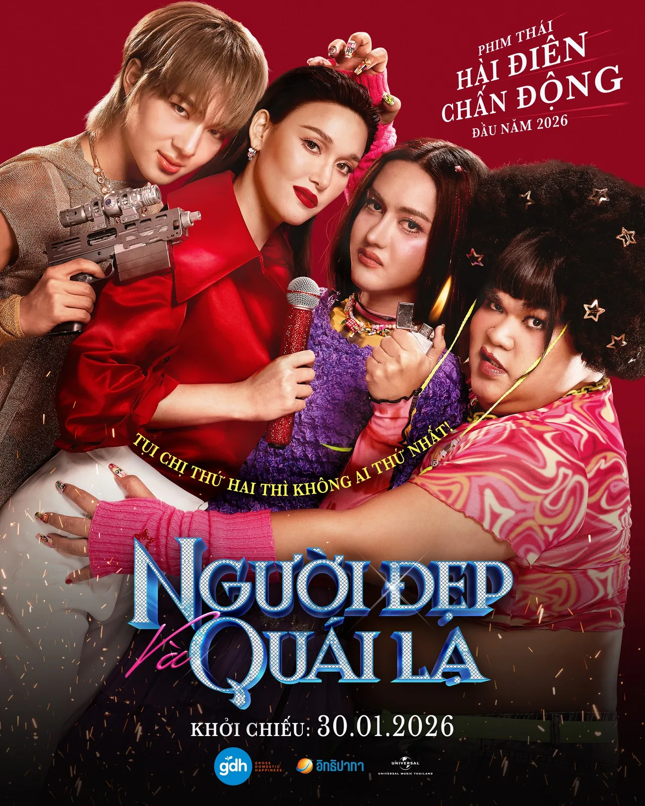 Người Đẹp Và Quái Lạ là phim hài của Thái Lan, xoay quanh câu chuyện về Plaifun một diva huyền thoại của thập niên 90