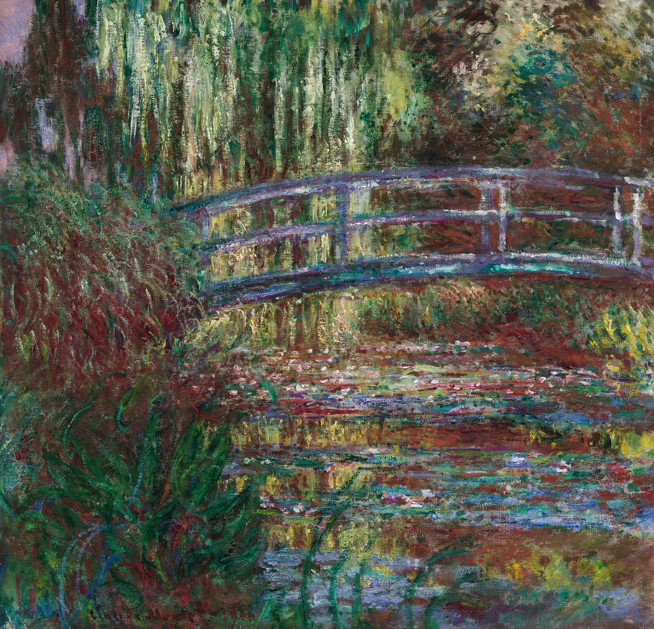 Một trong 17 bức tranh của danh họa Monet tại triển lãm Into the Modern