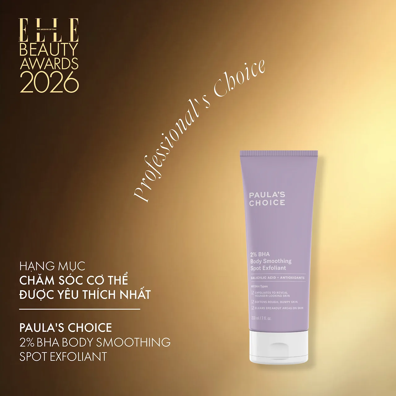 Paula's Choice 2% BHA Body Smoothing Spot Exfoliant