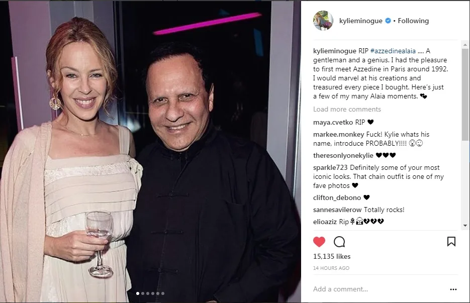 Nhà thiết kế đại tài Azzedine Alaïa qua đời Nhà thiết kế đại tài Azzedine Alaïa qua đời