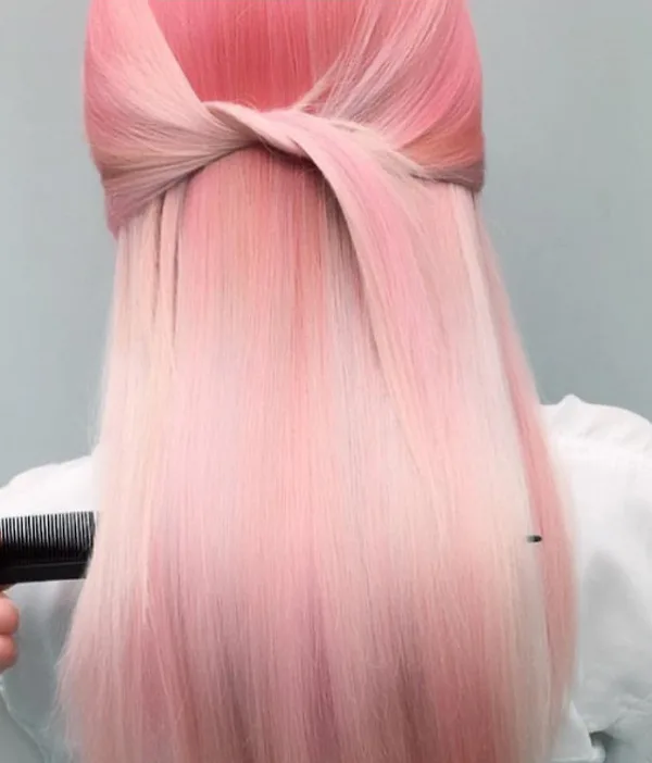 màu nhuộm tóc đẹp pinky hair 7