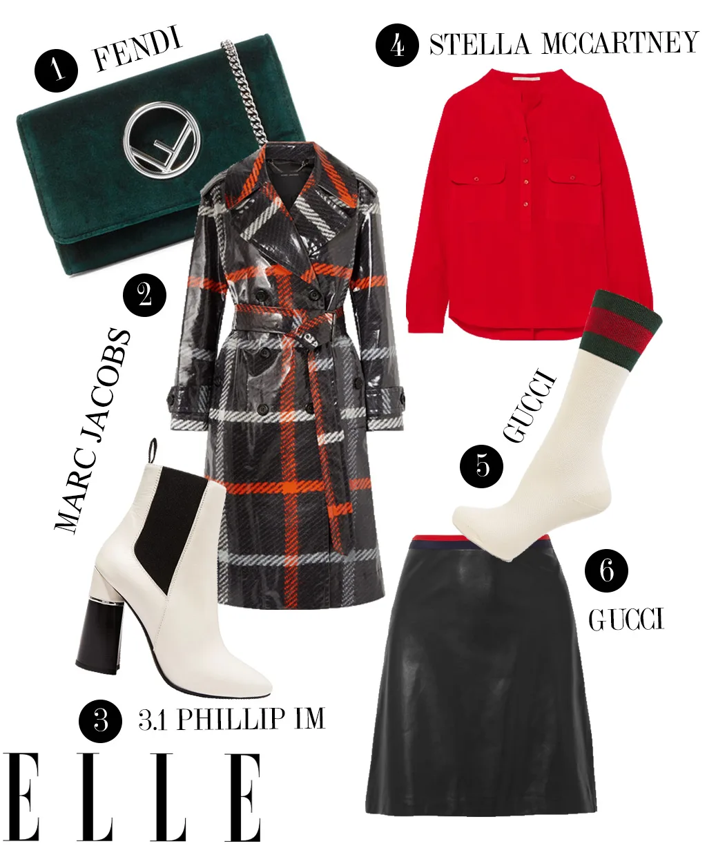 ELLE STYLE CALENDAR CHECKED 1'