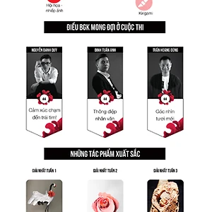 Cuộc thi cảm tác Hoa Hồng Taka Infographic