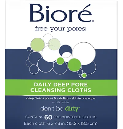 Biore Daily Cleansing Cloths Biore Daily Cleansing Cloths.