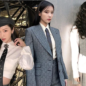Cà vạt đen và những bản phối “office-core” như các nữ idol xứ Hàn