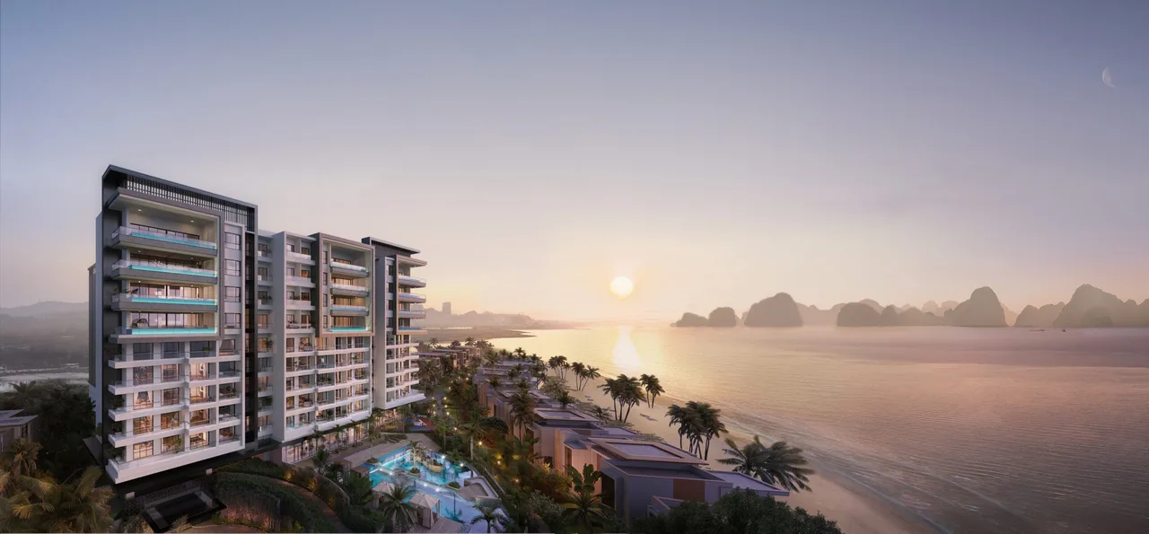 InterContinental Halong Bay Resort là khu nghỉ dưỡng quốc tế hạng sang đầu tiên bên bờ Di sản thiên nhiên thế giới Vịnh Hạ Long