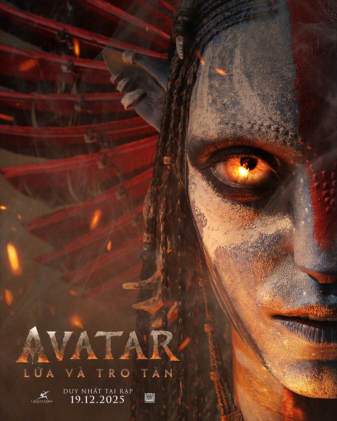 Teaser Poster - Avatar Fire And Ash