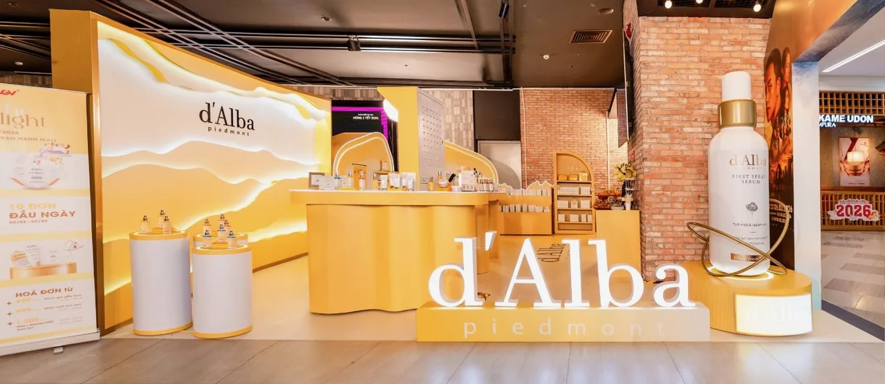 không gian d’Alba popup