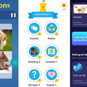 các ứng dụng học ngoại ngữ
