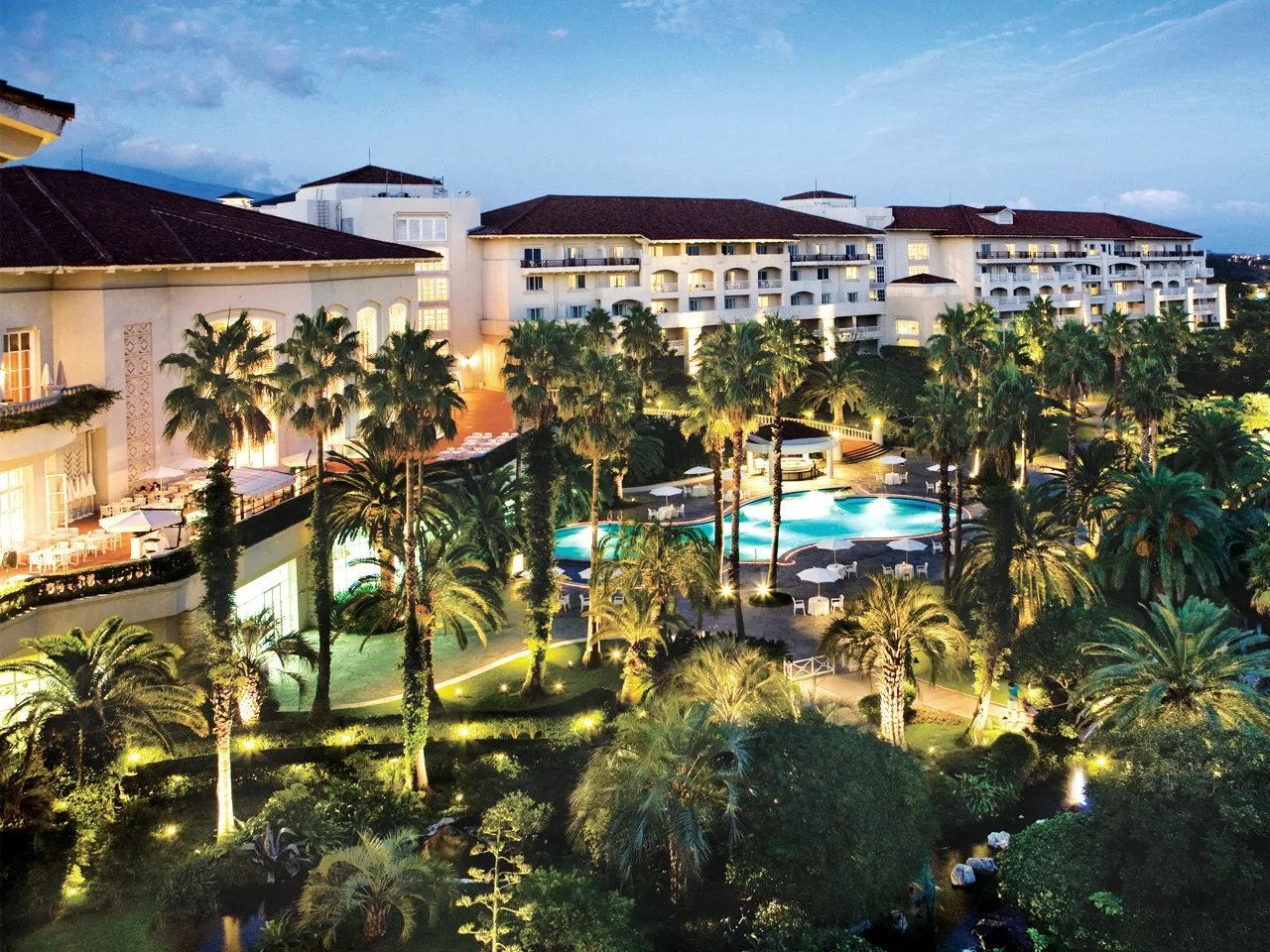 không gian sống tại khu resort the shilla jeju