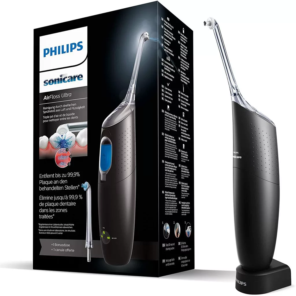 Máy tăm nước Philips Sonicare HX8438/03 AirFloss Ultra Air Máy tăm nước Philips Sonicare HX8438/03 AirFloss Ultra Air