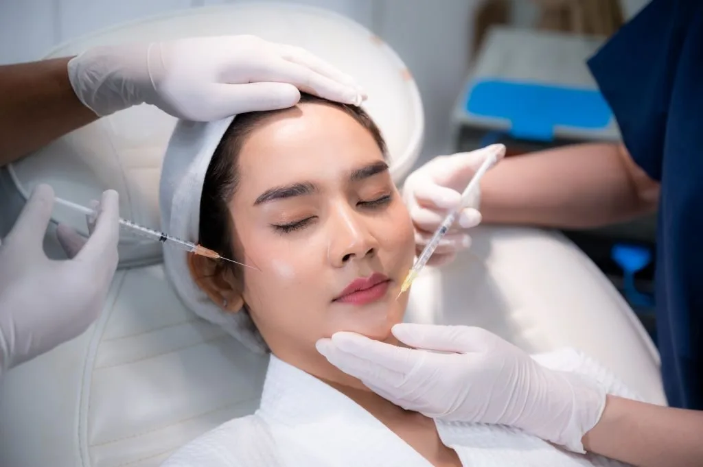 tiêm botox và filler