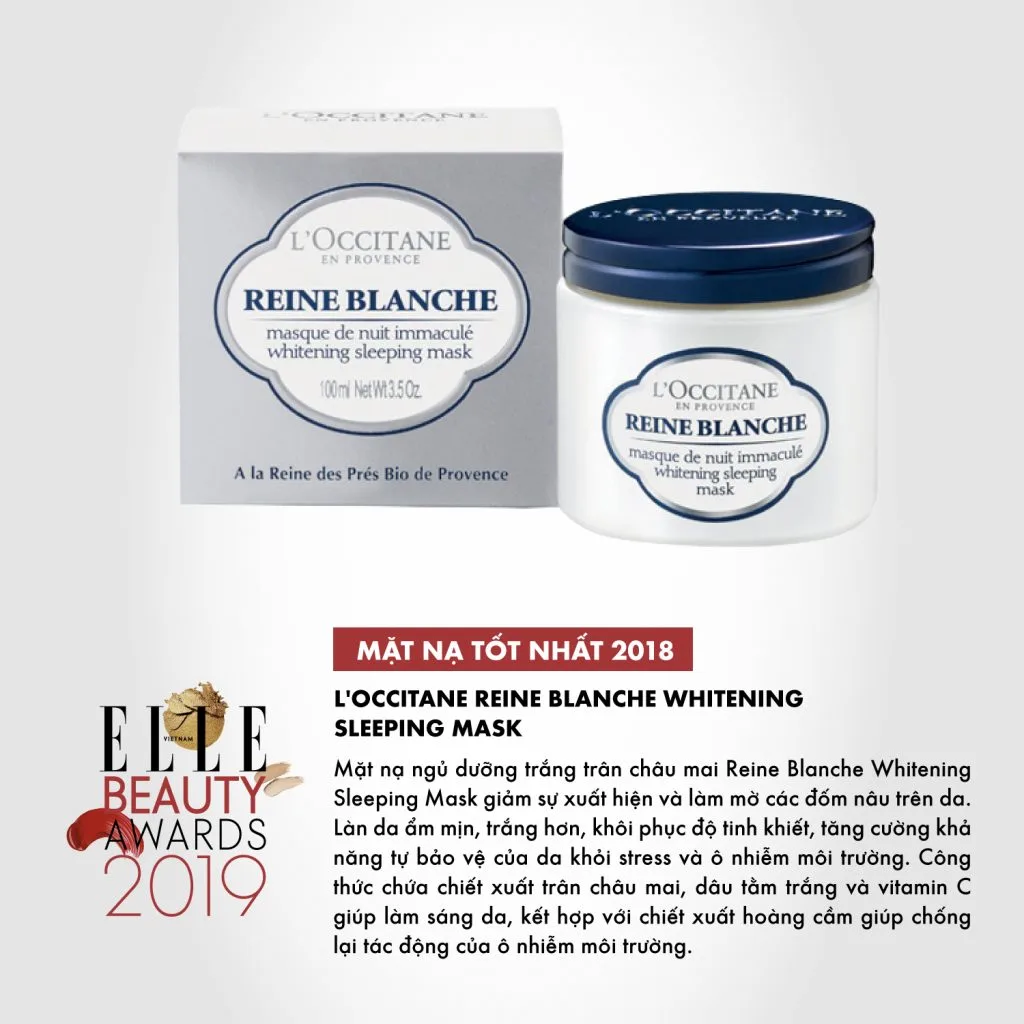 04 mặt nạ dưỡng da ELLE Beauty Awards 2019