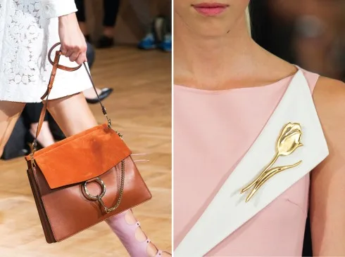 Từ trái qua: Chloé, Oscar De La Renta