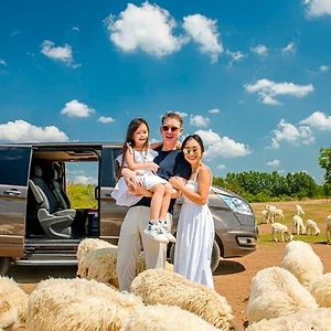 Đoan Trang và xe FordTourneo