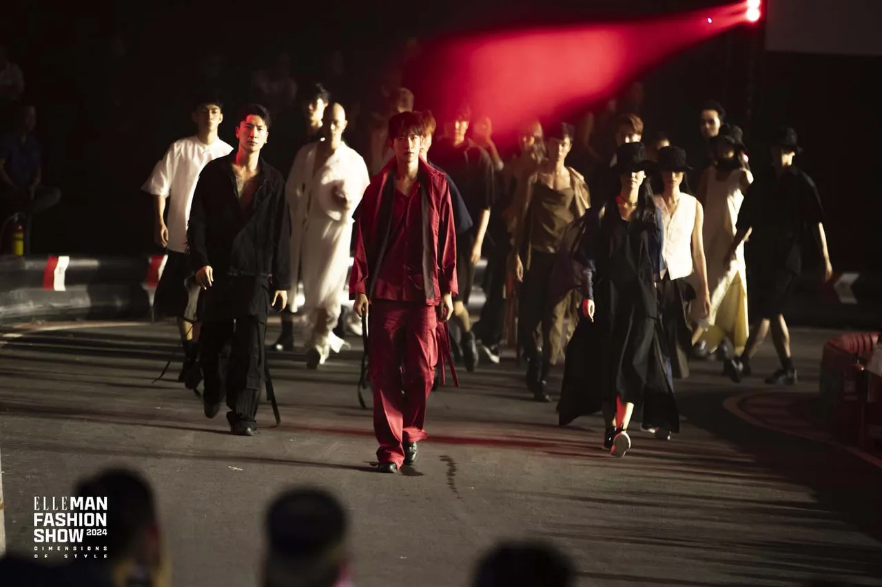 bst gấp của ntk tom trandt elleman fashion show 2024