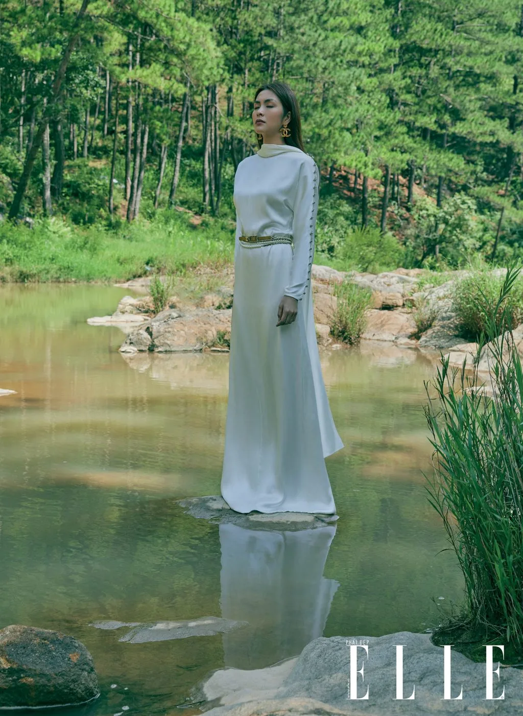 Tăng Thanh Hà gương mặt trang bìa ELLE Tăng Thanh Hà gương mặt trang bìa ELLE