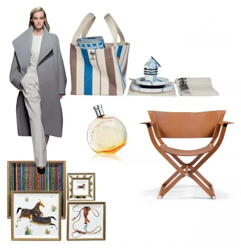 Những sản phẩm chứa đựng cảm hứng từ những chuyến phiêu du, của phong cách sống “Hermès”.