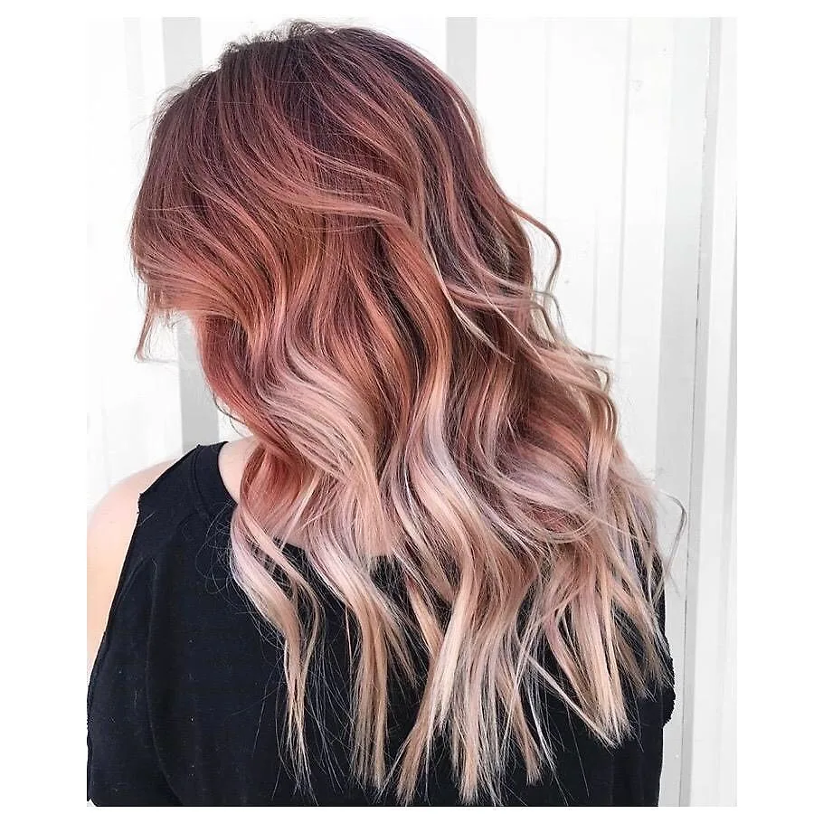 màu nhuộm tóc đẹp pinky hair 3