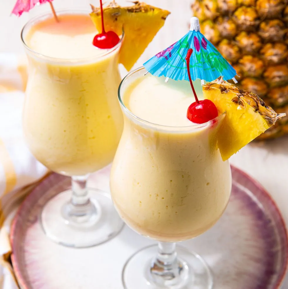 pha chế sinh tố dứa