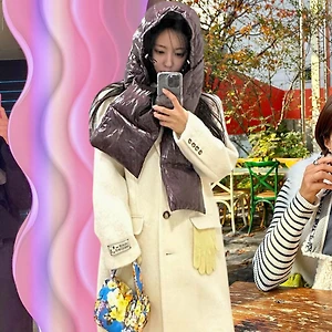Khăn quàng cổ đệm phao – Sự kết hợp thú vị cho xu hướng phụ kiện mùa Đông