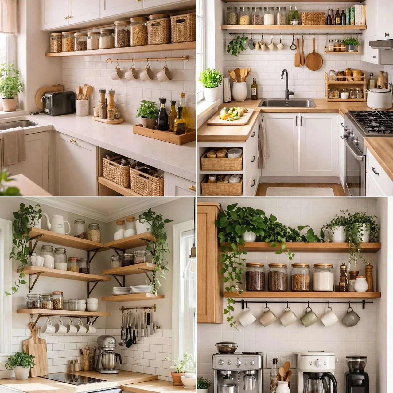Sắp xếp đồ đạc trong nhà bếp