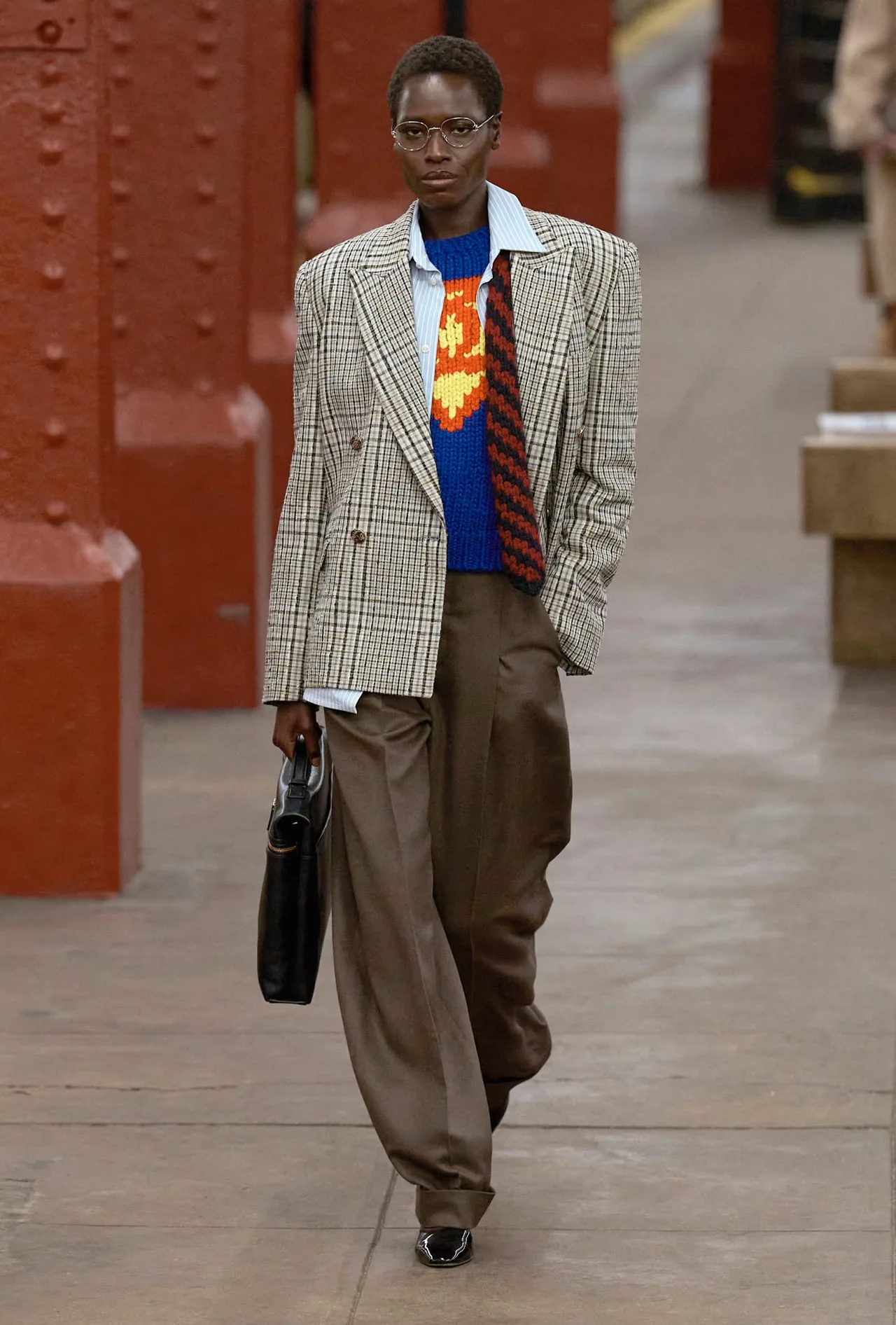 blazer phối quần tây