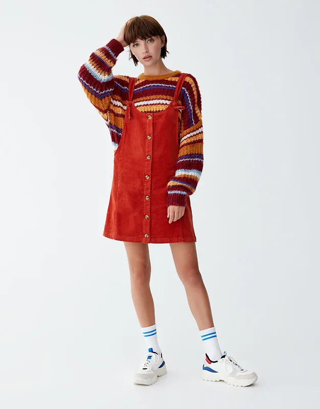 elle việt nam đầm yếm pull&bear 2