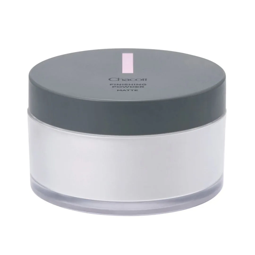mỹ phẩm nội địa Nhật Chacott Finishing Powder Smudge Proof Matte Face Powder Clear
