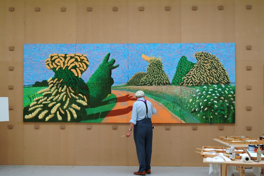 Tranh vẽ của David Hockney 2
