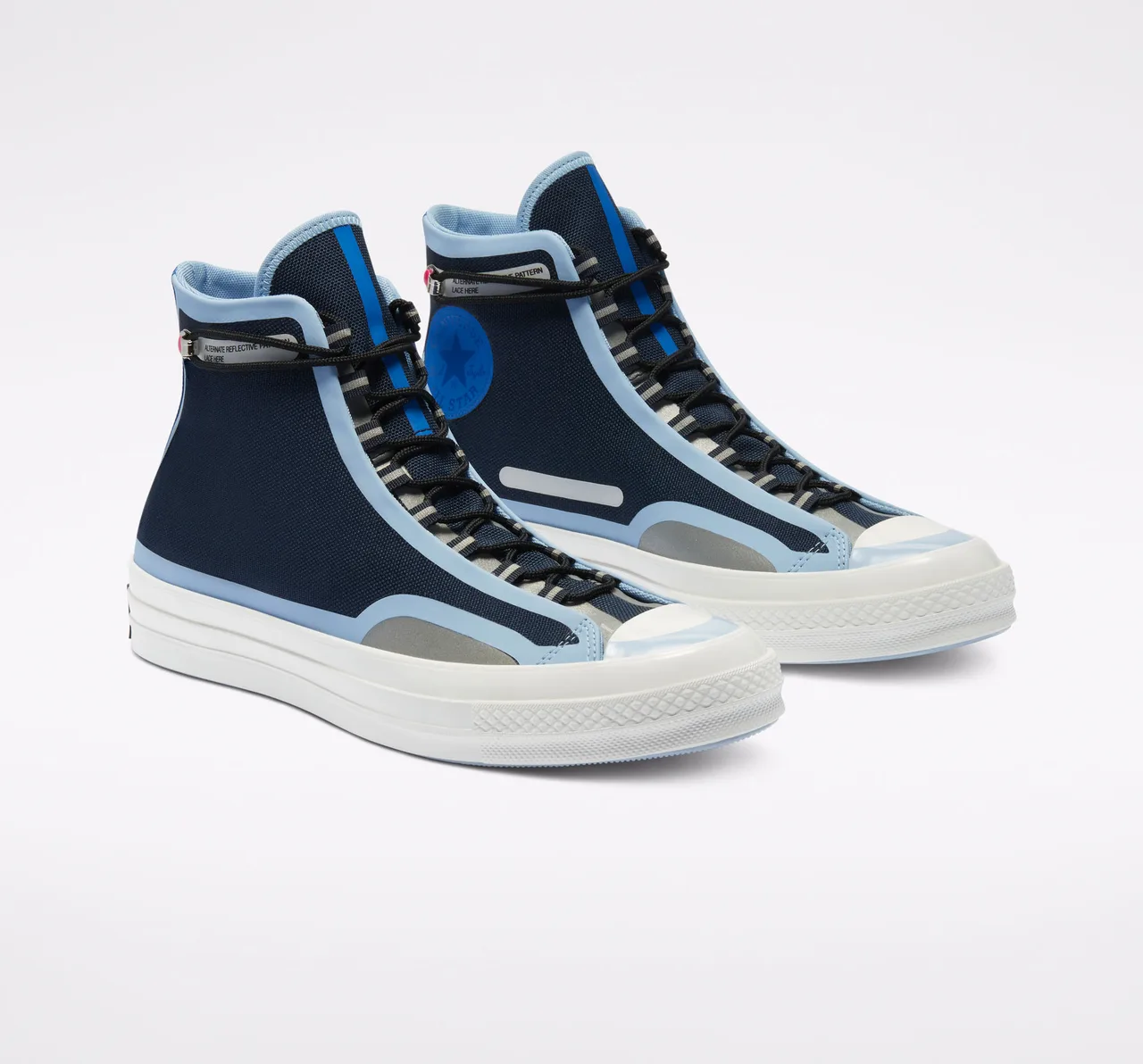 Converse seam Tape bản phối màu xanh dương