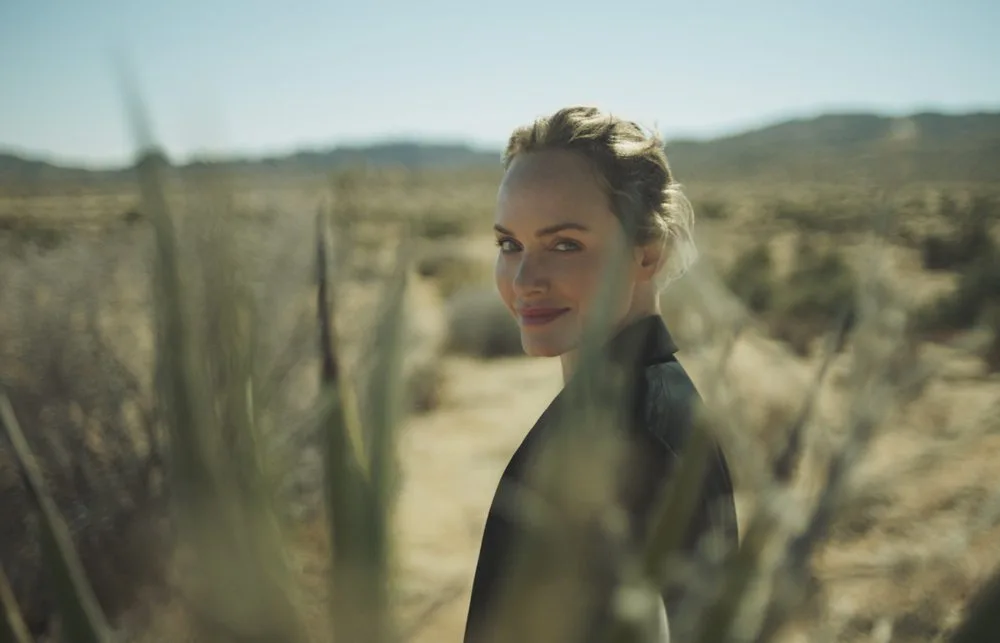 Image from Karl Lagerfeld x Amber Valletta campaign