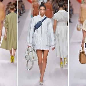 BST Fendi Xuân - Hè 2019: Khi những chiếc túi khổng lồ trở lại