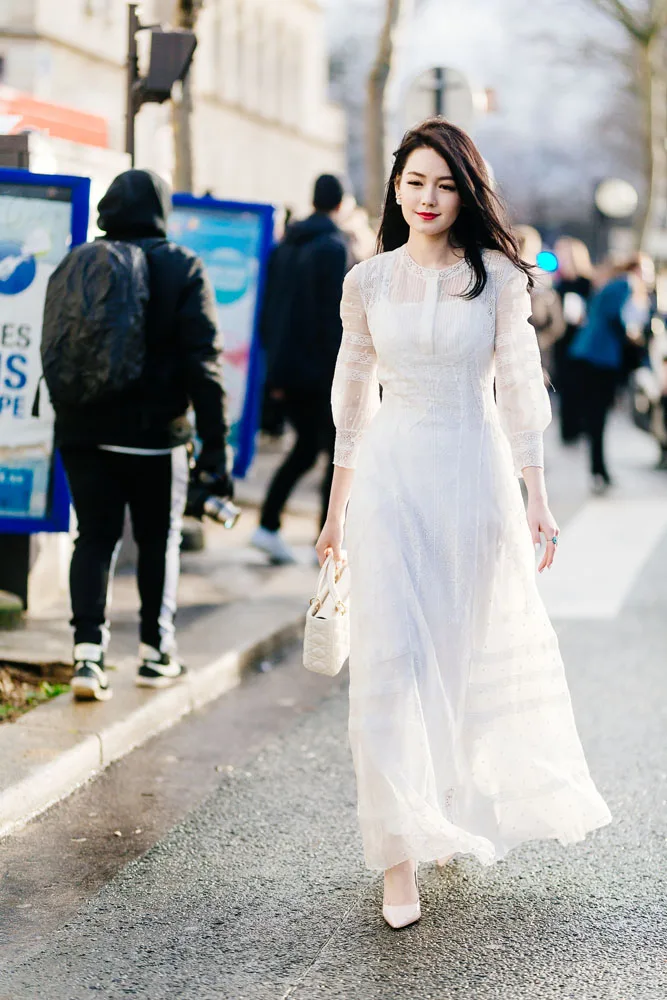 Sắc màu street style từ Tuần lễ thời trang Haute Couture mùa Xuân 2018 Sắc màu street style từ Tuần lễ thời trang Haute Couture mùa Xuân 2018