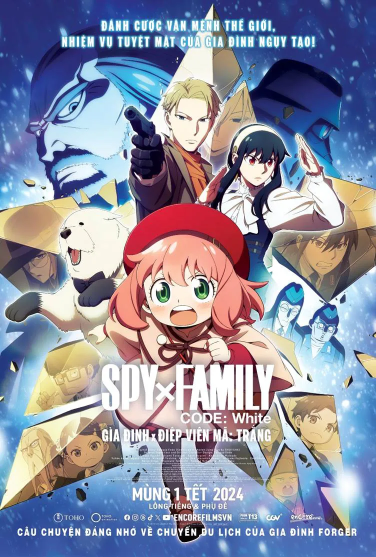 SPY x FAMILY CODE: WHITE phim Tết 2024