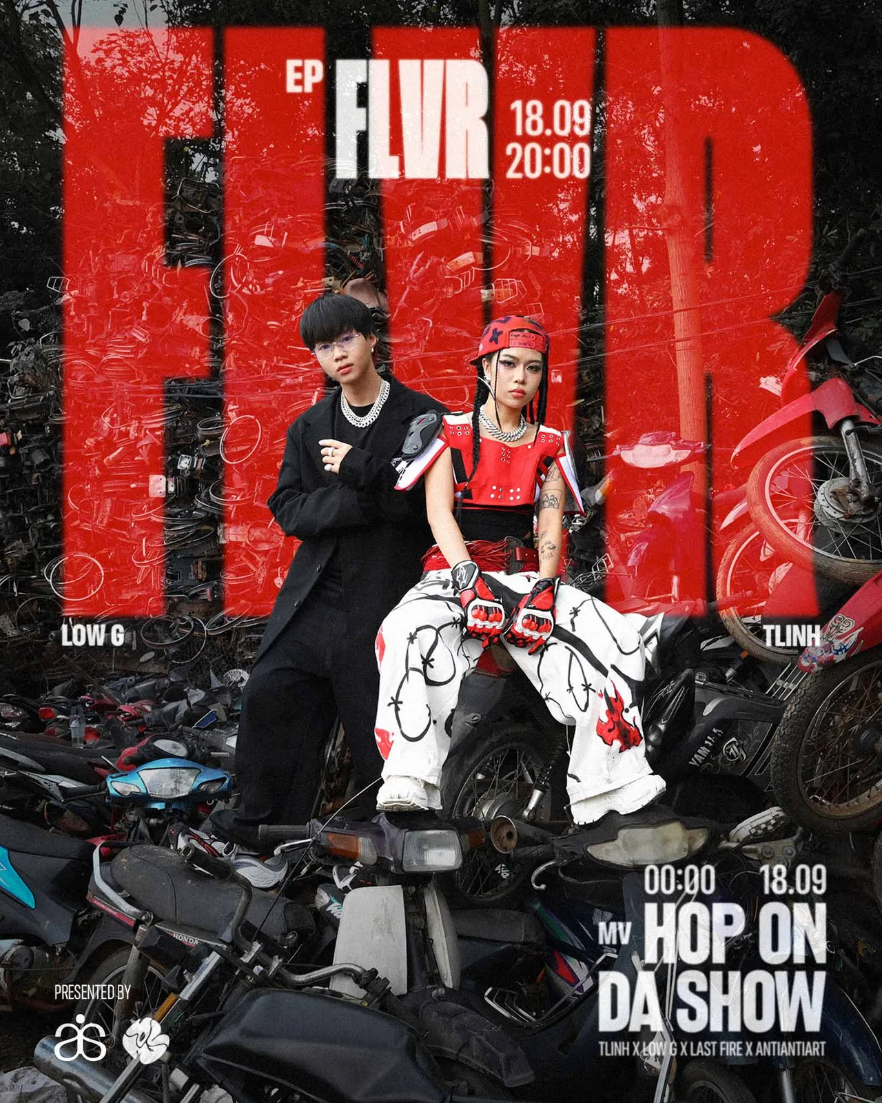 flvr poster có track hop on da show