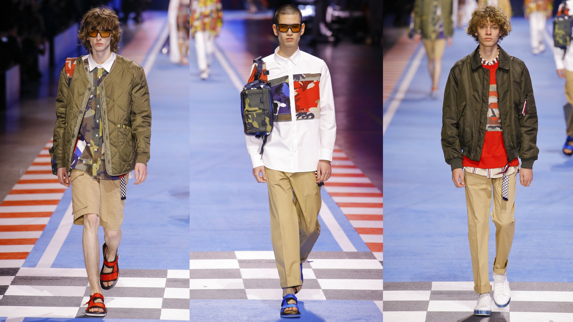 Thương hiệu Tommy Hilfiger biến sàn diễn thời trang thành đường đua công thức 1 Thương hiệu Tommy Hilfiger biến sàn diễn thời trang thành đường đua công thức 1