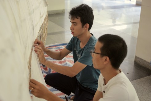 Triển lãm kiến trúc tại ĐHKT TPHCM 04