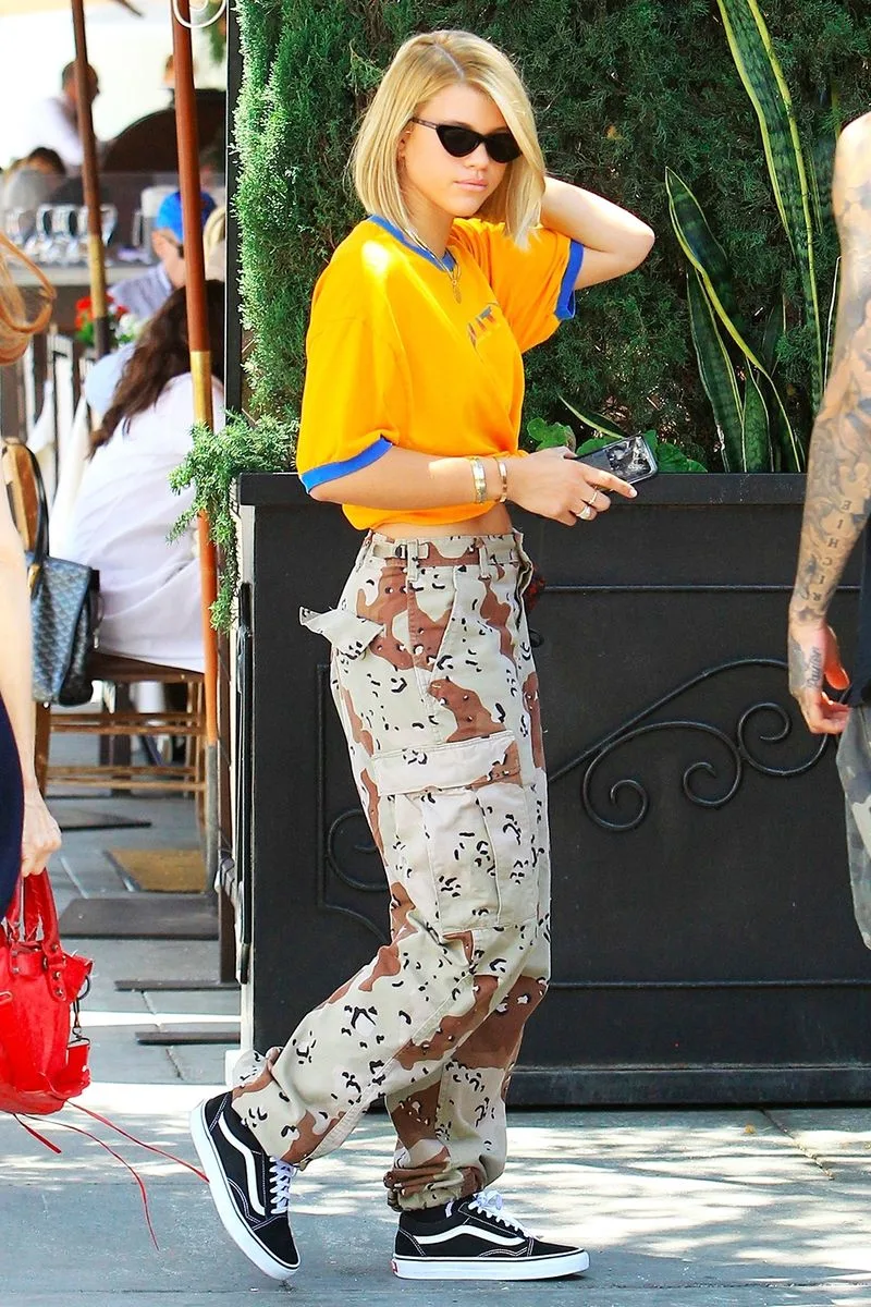 xu hướng thời trang cargo pants