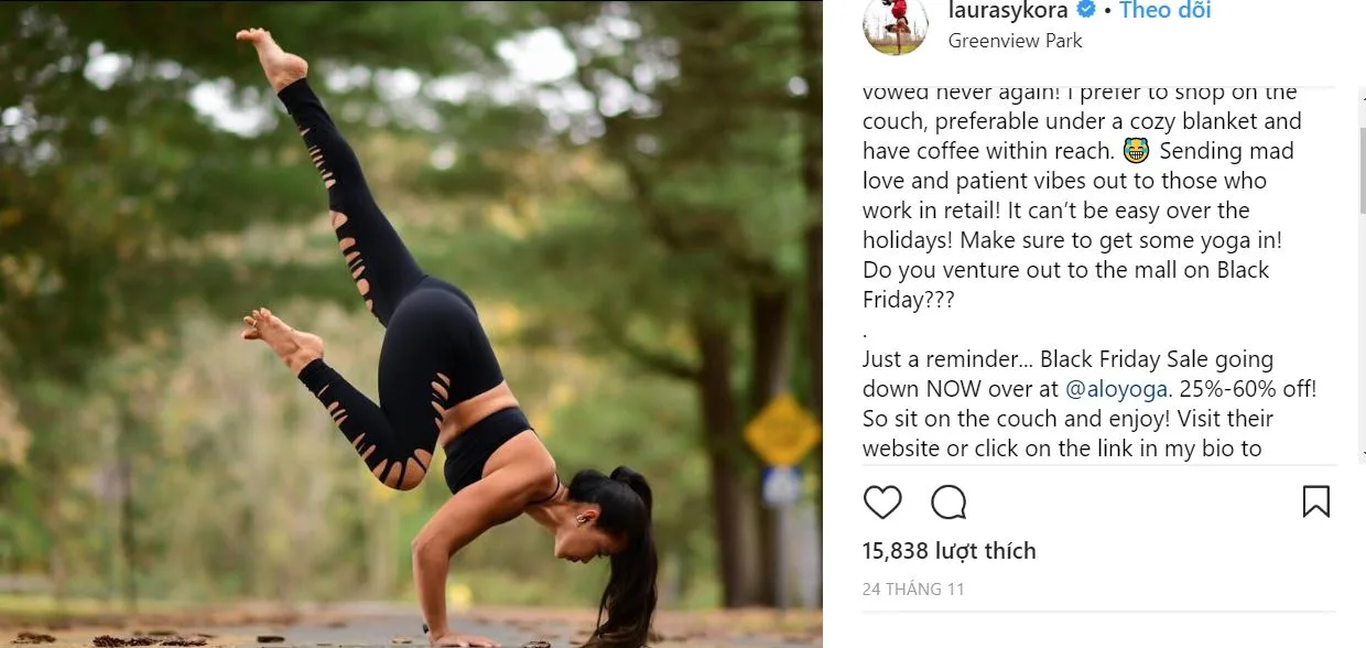 10 tài khoản Instagram truyền cảm hứng cho các tín đồ Yoga 10 tài khoản Instagram truyền cảm hứng cho các tín đồ Yoga